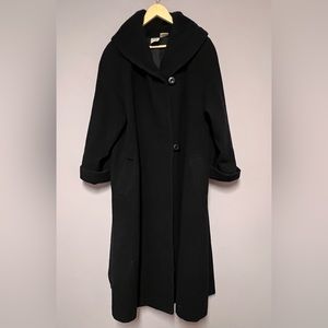 Vintage SPIEGEL Wool LONG COAT Women 10 TALL Winter